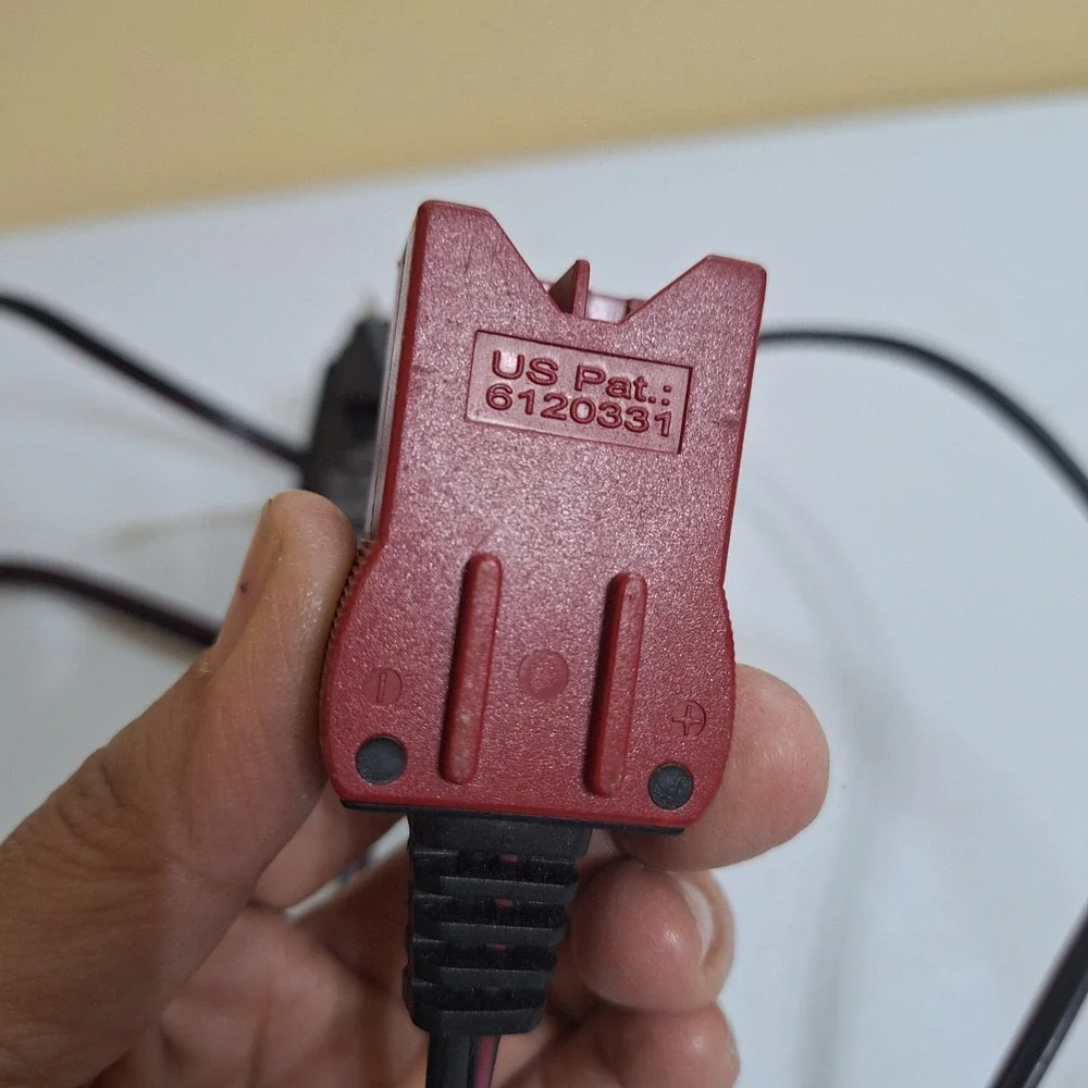 Fisher Price Power Wheels 6V Charger 00801-1779 Red Plug OEM Tested